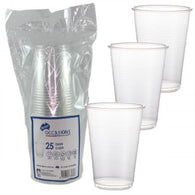 Beer Clear Plastic Cups | 50pk