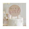 Wooden It's a Girl or Boy Cake Topper