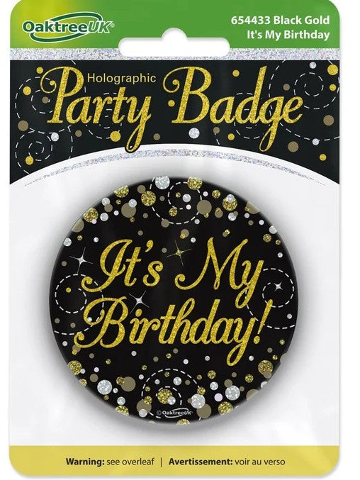 Sparkle Fizz It's My Birthday Badge