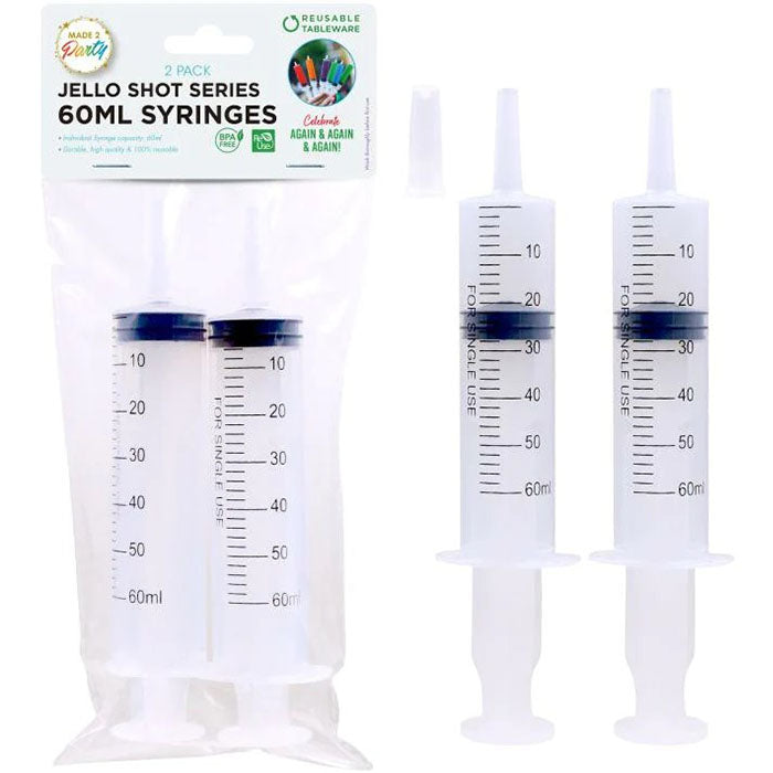 Dessert Syringe 2pk | 60ml