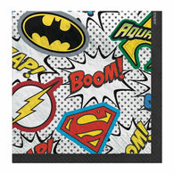 Justice League Napkins 16pk