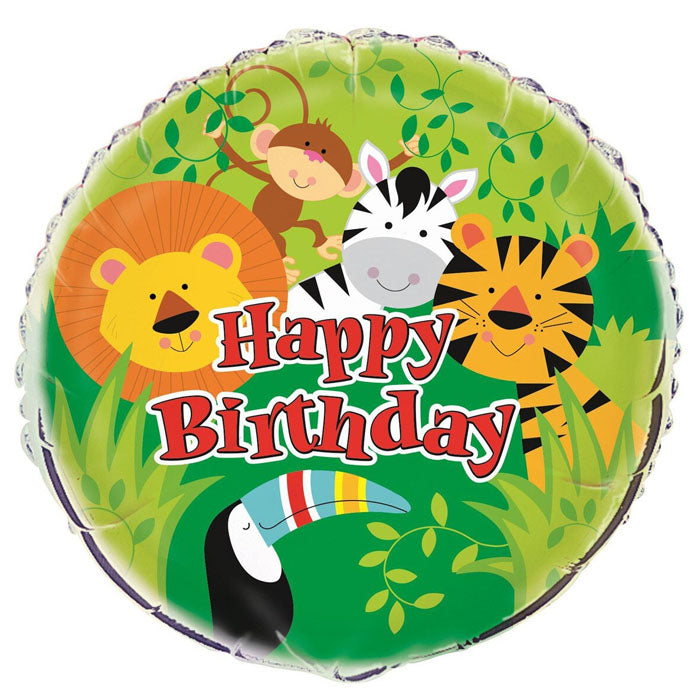 Foil 18" Jungle HB Balloon