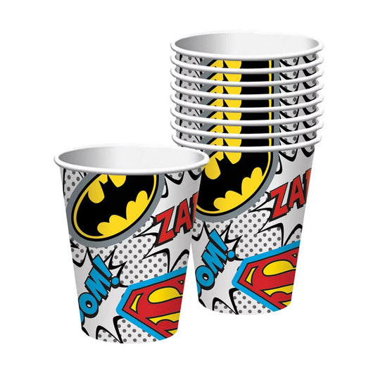 Justice League Cups 8pk 266mL