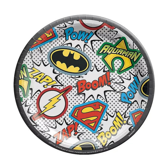 Justice League Plates 7