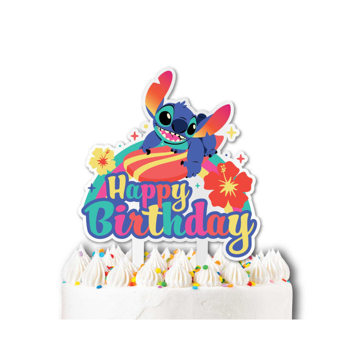 Lilo and Stitch Acrylic Cake Topper