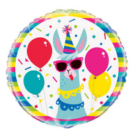 Llama Birthday Foil Balloon – 45cm (18
