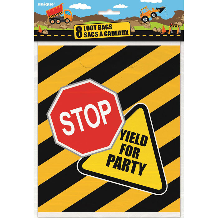 Construction Themed Happy Birthday | Loot Bags
