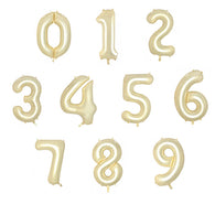 Luxe Gold Jumbo Number Foils