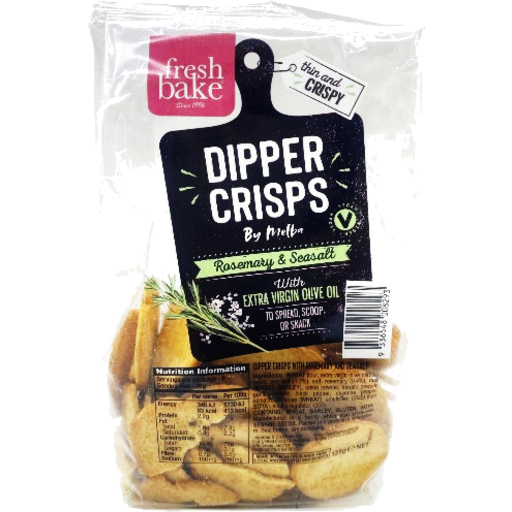 Fresh Bake Melba Dipper Crisps 125gr