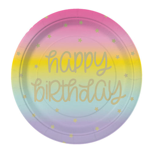 7" Pastel Paper Plates | The French Kitchen Castle Hill