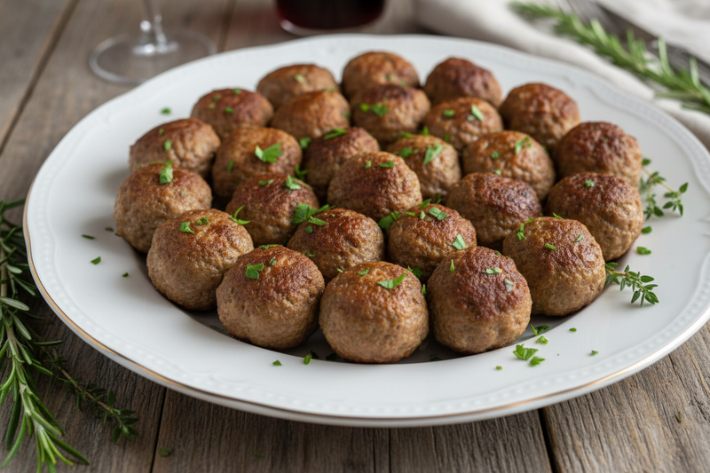 Leader Mini Beef Meatballs 2kg