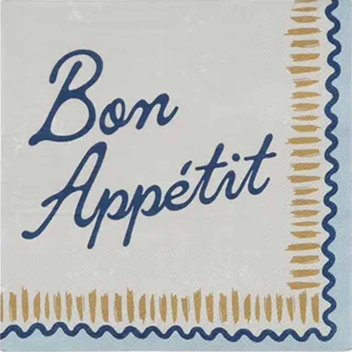Bon Appetit Napkin | The French Kitchen Castle Hill