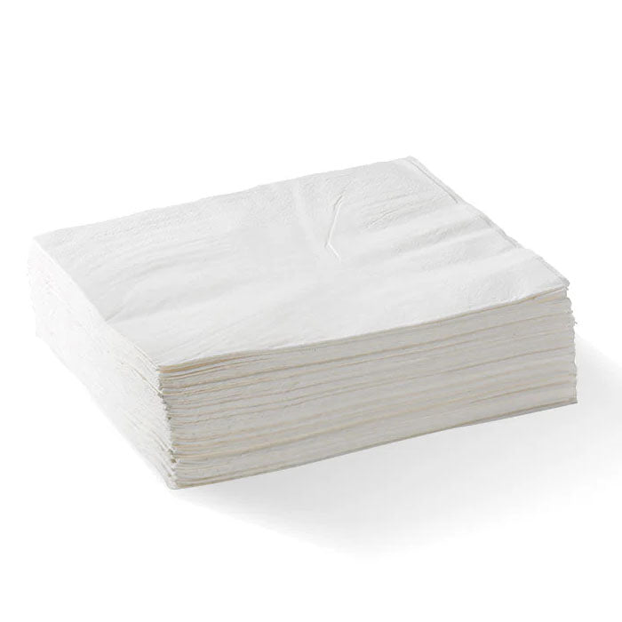 White Lunch Napkins 500pk
