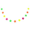 Mini Neon UV Party Bunting – 3m