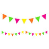 Mini Neon UV Party Bunting – 3m