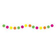 Mini Neon UV Party Bunting – 3m