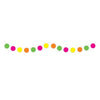 Mini Neon UV Party Bunting – 3m