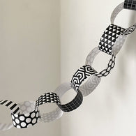 Black and White Paper Chains