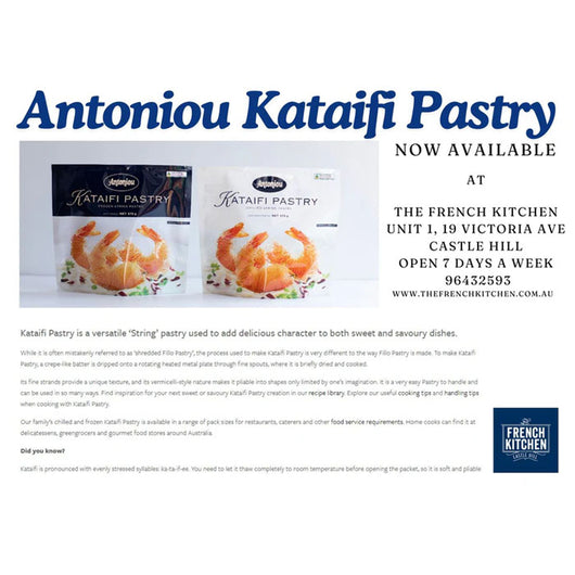 Kataifi Pastry | The French Kitchen Castle Hill