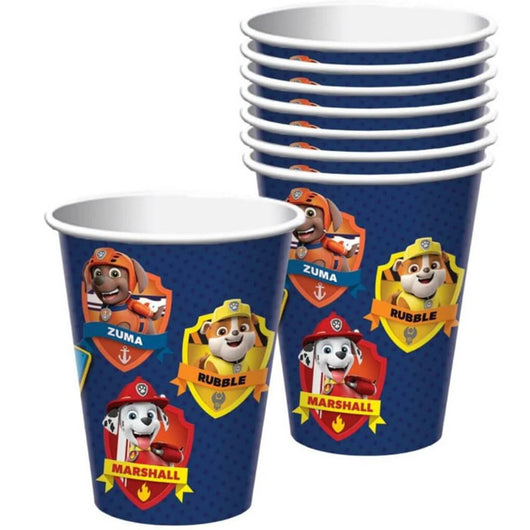 Paw Patrol Themed Paper Cups 8pk