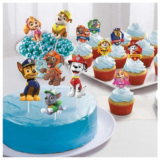 Paw Patrol Paper Topper Kit 12pk