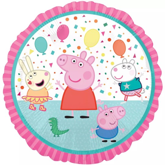 Peppa Pig Birthday Foil