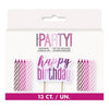 Happy Birthday Candle Set