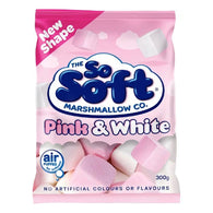 Pink and White Marshmallows 300g
