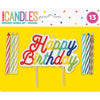 Happy Birthday Candle Set