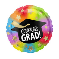 Rainbow Graduation Foil 45cm