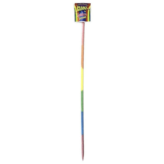 Giant Rainbow Straw