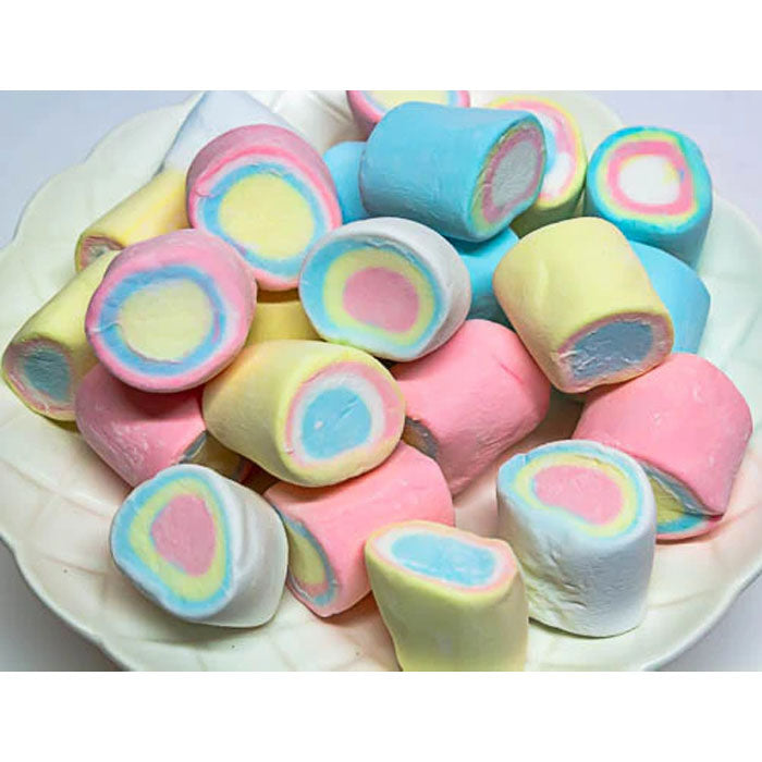 Rainbow Tube Marshmallows