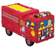 Red Fire Truck Pinata 3D