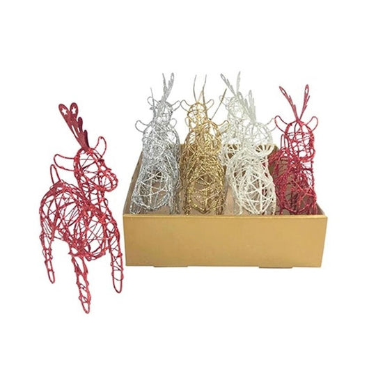 Reindeer Wire Table Decor | 19cm
