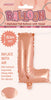 Air Filled Foil | 35cm | Rose Gold Letters