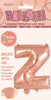 Air Filled Foil | 35cm | Rose Gold Letters