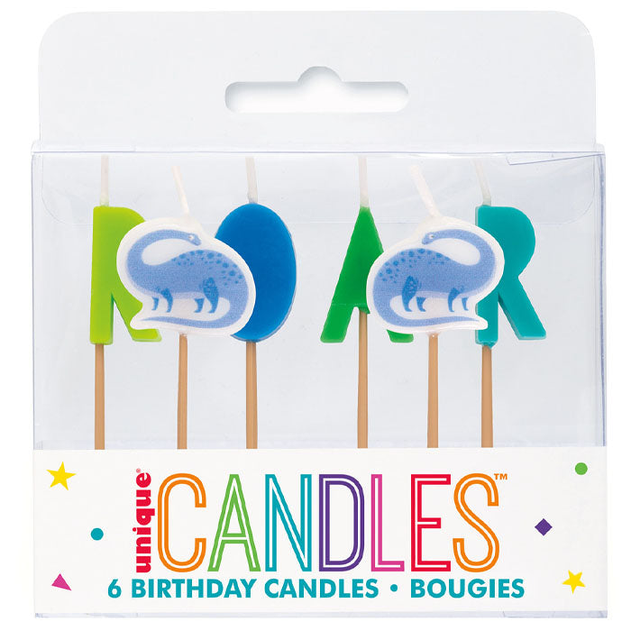 Roar Dinosaur Candles | The French Kitchen Castle Hill