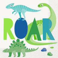 Dinosaur Roar Lunch Napkins 16pk