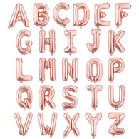 Air Filled Foil | 35cm | Rose Gold Letters