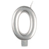 Anagram Small Number Candle | Silver