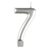 Anagram Small Number Candle | Silver