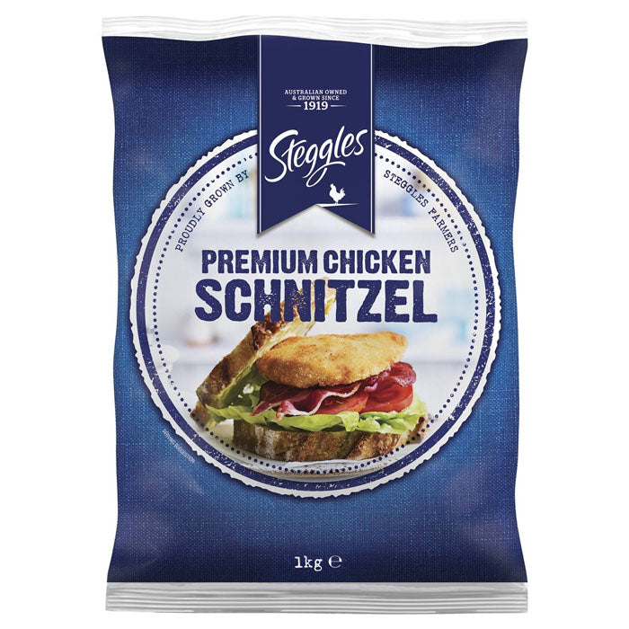 Steggles breast schnitzel | The French Kitchen Castle Hill