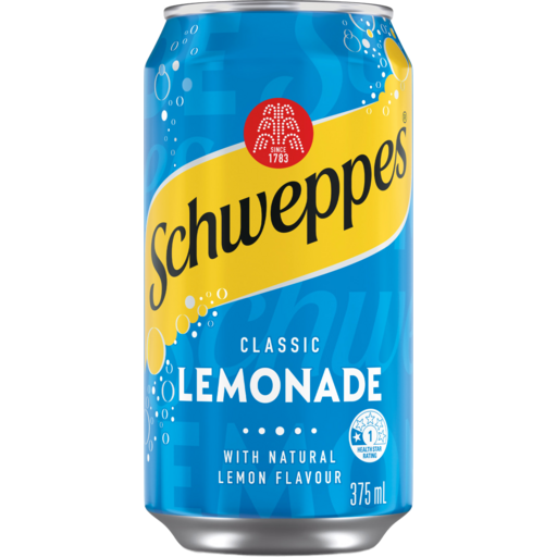 Schweppes Lemonade Can 375ml