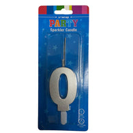 Numeral Sparklers to Candle
