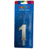 Numeral Sparklers to Candle