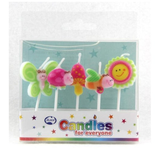 Spring Time Candles 5pk