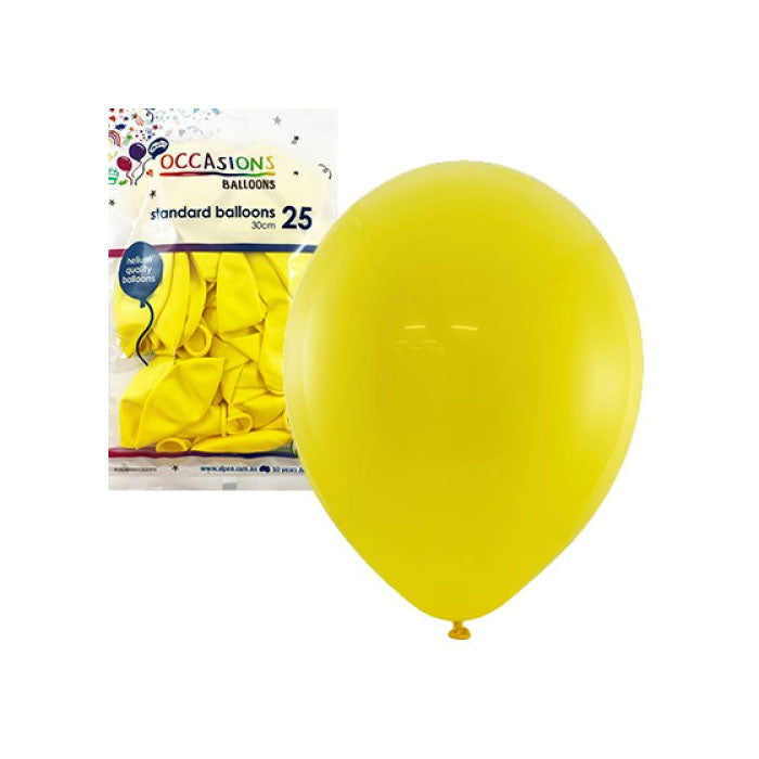 Alpen Latex Balloons 25pk