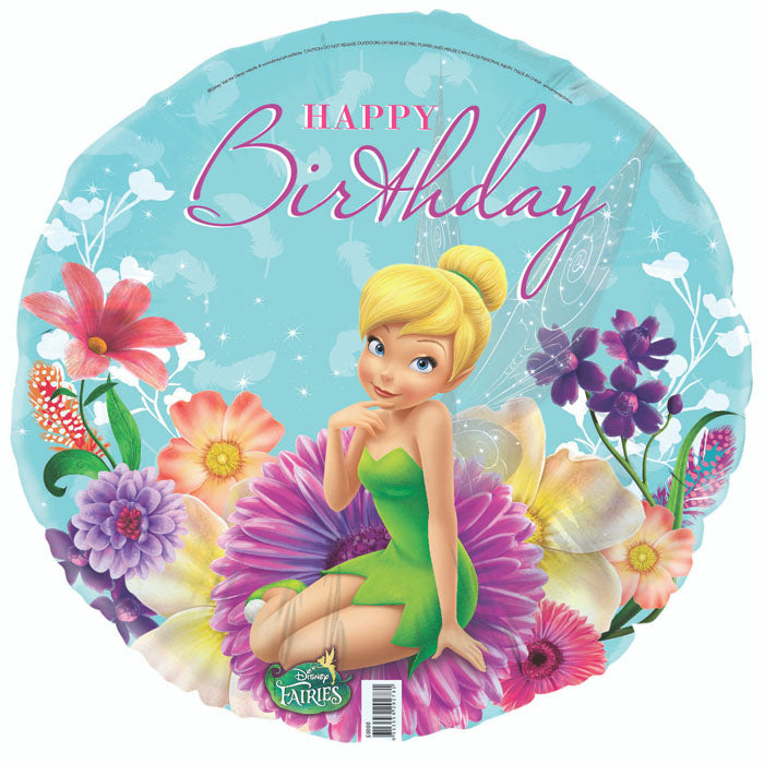 Tinkerbell Happy Birthday | 18" Foil Balloon
