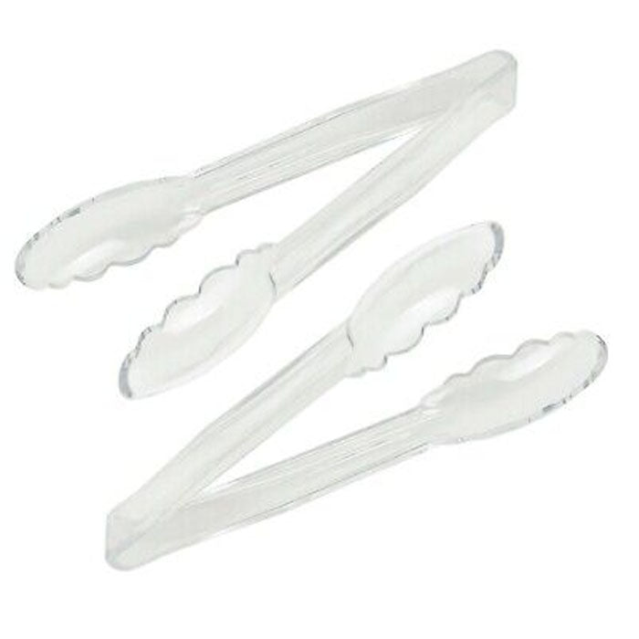 Clear Plastic Tongs | 1 pack