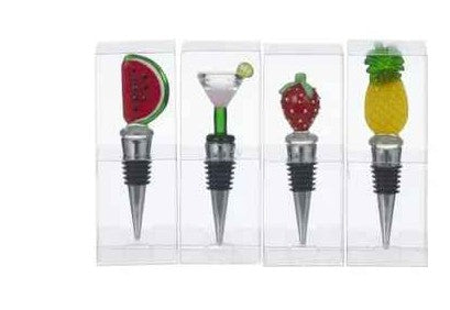 Tropic glass bottle stopper